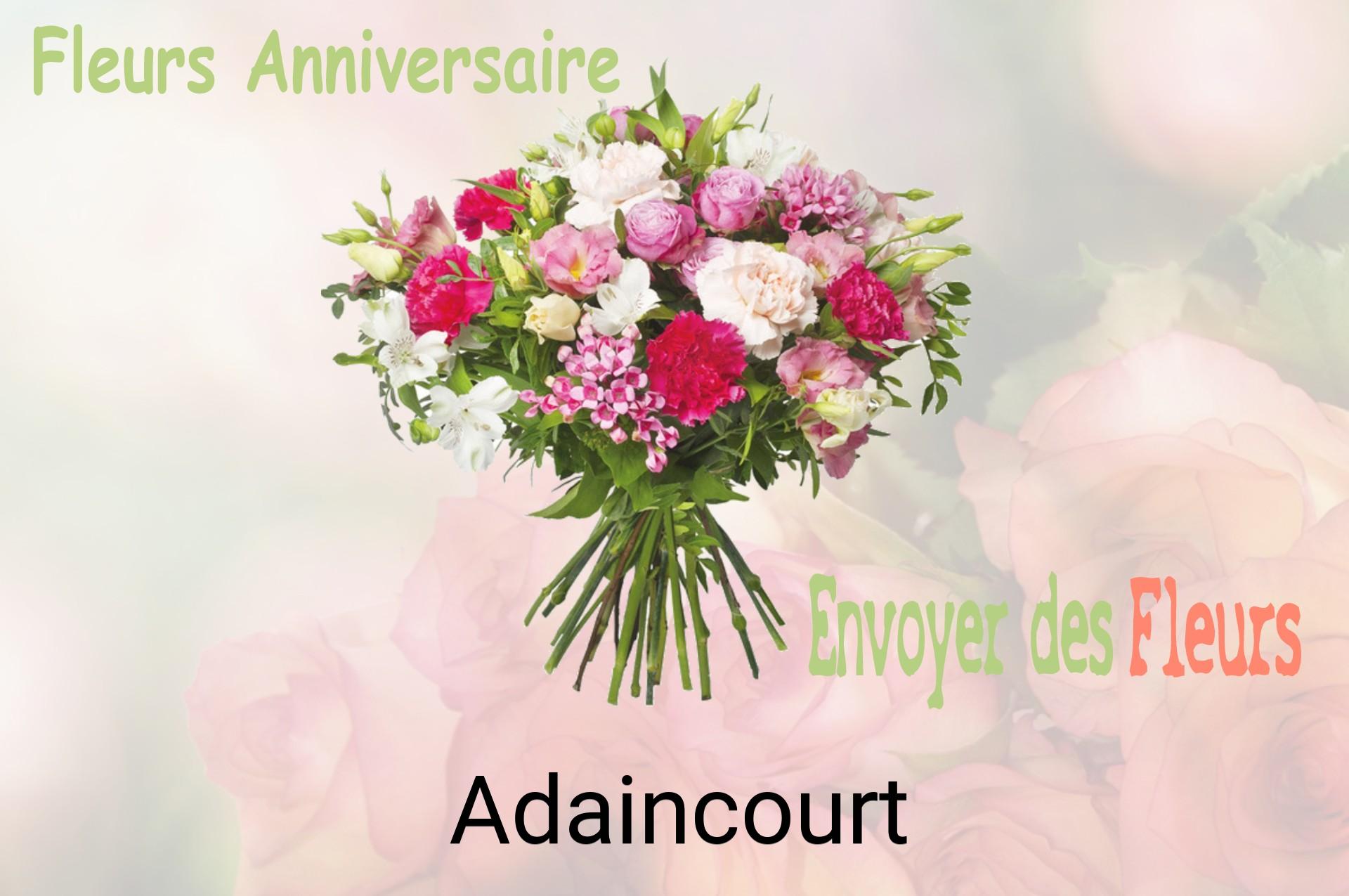 Bouquet de fleurs d’anniversaire livré à Adaincourt