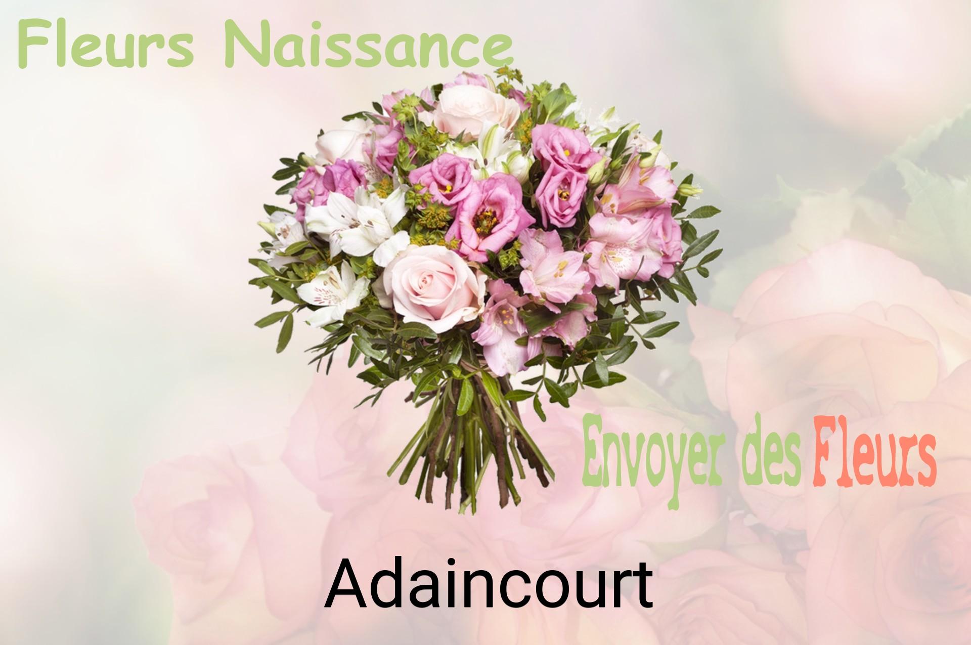 Bouquet de fleurs de naissance livré à Adaincourt
